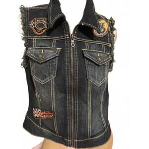 Harley-Davidson Denim Vest size M